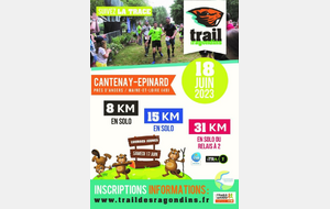 Trail des ragondins à Cantenay-Epinard